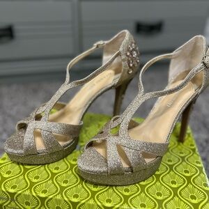 Elegant Glitter High Heels